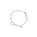 Srebrna Bransoletka 925 Nieskończoność Ankier