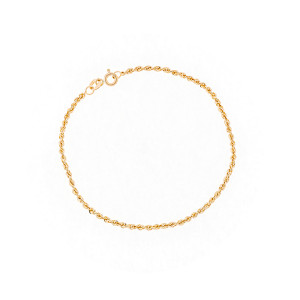 Złota Bransoletka 585 Korda 2mm