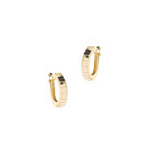 Złote kolczyki 585 Blaszki Angielskie II prezent