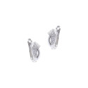 Srebrne kolczyki 925 Ogniwa cyrkonie