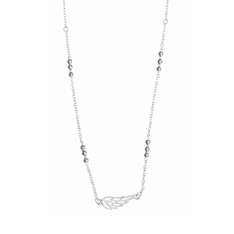 Srebrny Naszyjnik Skrzydło ankier próba 925