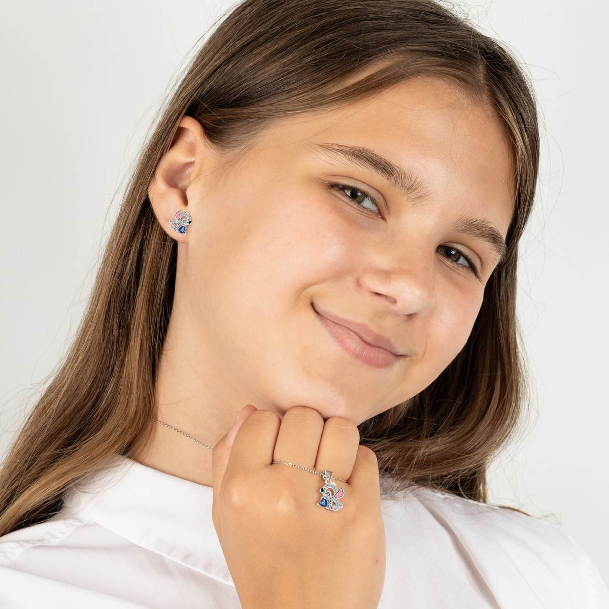 srebrne-naszyjnik-błyszczący-stich