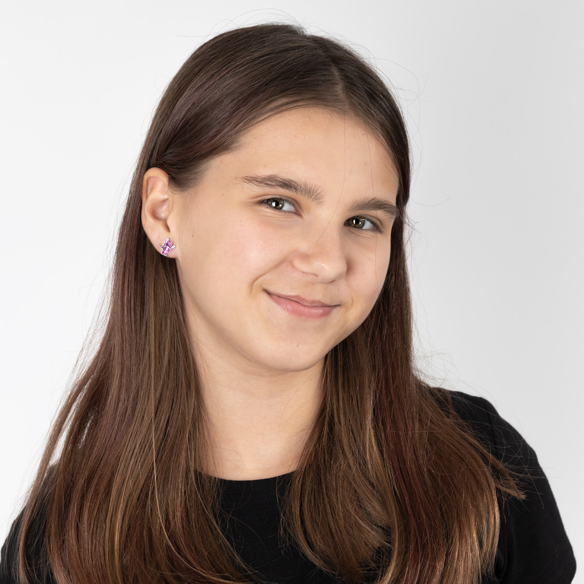 srebrne-kolczyki-różowy-stich-stitch-angel