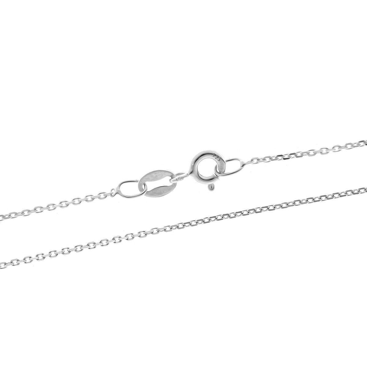 Monilu-srebrny-łańcuszek-ankier-42-cm