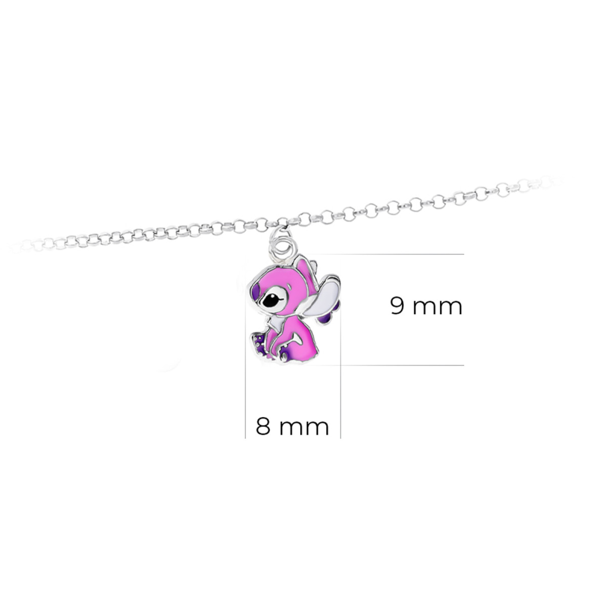 Monilu-stich-srebrna-bransoletka-angel-zawieszka-wymiary